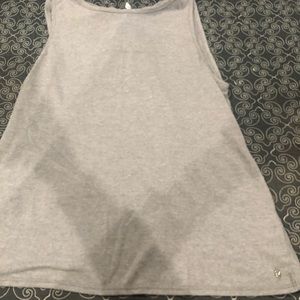 Fabletics- heather grey- tank/muscle tee- XL NWOT
